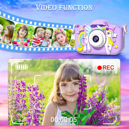 Kids Unicorn HD Selfie Camera