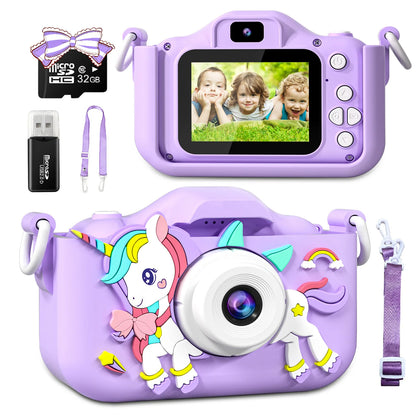 Kids Unicorn HD Selfie Camera