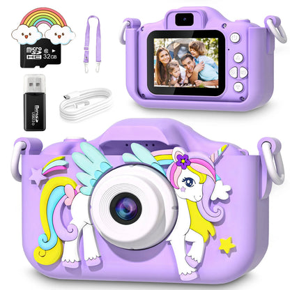 Kids Unicorn HD Selfie Camera